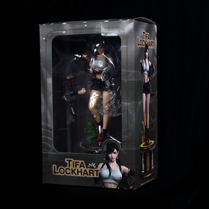 Giocattoli in resina PVC azione e giocattolo di alta qualità 32cm bella ragazza postura in piedi tifa lockhart figure anime <span class=keywords><strong>Final</strong></span> <span class=keywords><strong>Fantasy</strong></span> VII - Product Image 6