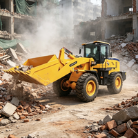 Chargeuse sur pneus 4 tonnes directement de l'usine – Spécifications techniques complètes, faibles coûts d'exploitation – Équipement de construction pour concessionnaires étrangers