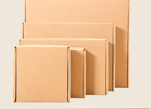 Cajas de Envío de Cartón Corrugado Reciclables, Impresas a Color, con Logotipo/Diseño Gráfico Personalizado en Relieve, para Empaque de Regalos - Product Image 4