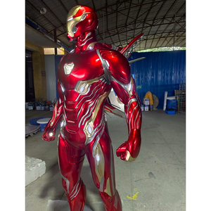 Figura de Acción de Iron Man MK50 de Tamaño Real en Oferta, Estatua de Iron Man Invencible de Fibra de Vidrio de Tamaño Real - Product Image 6
