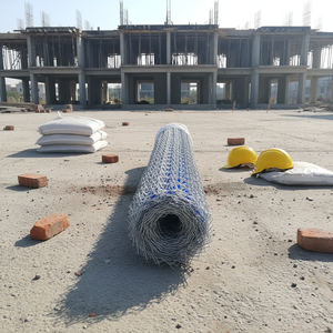 Rollo de <span class=keywords><strong>Malla</strong></span> Metálica Resistente al Fuego, Clase A, <span class=keywords><strong>Malla</strong></span> de 1" / 1.5", Barrera Temporal para Obras de Construcción - Product Image 2