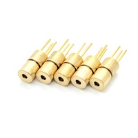 Laser Dioda Mini Diameter 4Mm 6Mm 650Nm 635Nm, Modul Laser Medis untuk Sensor Gas Udara PM2.5, Penunjuk Laser Dapur