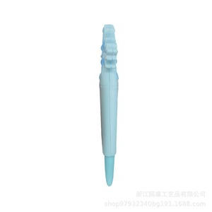Cartoon Snowflake PU Slow <b>Rebound</b> Pen Sleeve For Kids Fidget Toy - Product Image 2
