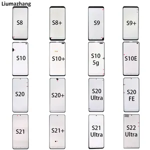 LCD Ponsel Asli untuk Samsung Galaxy S8 S9 S10 S10E S20 S21 S22 Plus Layar Sentuh Tampilan Ultra Rakitan dengan Titik