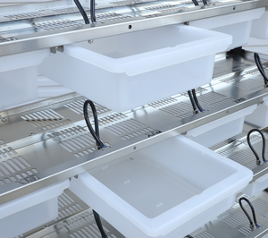 Kandang Ternak Tikus <span class=keywords><strong>Hamster</strong></span> Profesional Berkualitas Tinggi Rak Plastik Stainless Steel Tempat Makan dan Pengamatan Tikus Ruiputeer - Product Image 3