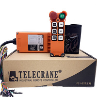 Télécommande sans fil F21-E2m pour grue industrielle électrique avec boutons autocollants