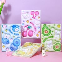 3D Cartoon B5 EVA-Einband Notizbuch 60 Blatt 80g/m² Liniert Weichplastik-Journal Großhandel Depai Schreibwaren