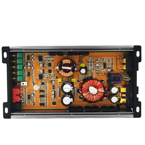 Monobloc d'amplificateur audio de voiture à canal unique 12V classe D avec égaliseurs de croisement en aluminium de puissance automatique RMS pour caisson de basses - Product Image 6