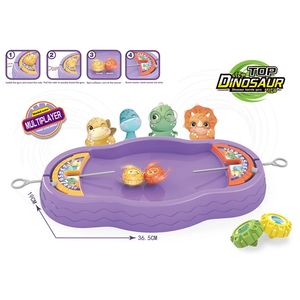 Beilisi Dinosaur <span class=keywords><strong>Versus</strong></span> Gyro Plate, Juego de Mesa Educativo Interactivo para <span class=keywords><strong>Padres</strong></span> e <span class=keywords><strong>Hijos</strong></span>, para Edades de 5 a 13 Años, Juguetes Competitivos Multijugador - Product Image 4