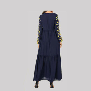 Robe de soirée, tenue pour femmes musulmanes, à manches longues, nouvelle collection - Product Image 3