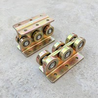 Ensembles de roues à rouleaux suspendus pour chariots à poutre parallèle industriels W65, avec capacité de charge lourde et caractéristiques galvanisées antirouille