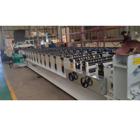 Ligne de production de toitures entièrement automatique pour silos en acier ondulé de 1 à 3 mm avec moteur, boîte de vitesses et roulement - Haute productivité