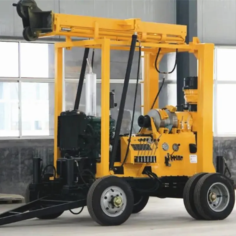 functional Hydraulic Diesel HFC600 deep 600m Truck Mounted water well drilling rig machine Oilfield Drilling Rig