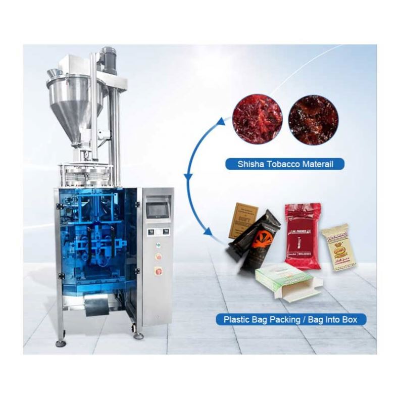 Machine d'emballage horizontale de smausas chicha, ligne de Production à grande vitesse, 50g 100g 250g