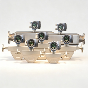Débitmètre massique Coriolis avancé en acier inoxydable, haute précision, compatible OEM, connectivité à bride, précision de débit de 0,1 % à 0,05 % - Product Image 1