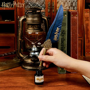 Pluma de inmersión de aleación de zinc con diseño de pluma retro europea, en caja, para regalo de negocios, temporada de graduación, regalo para estudiantes, sello. - Product Image 5