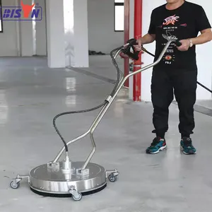 Bison 20inch 20-inch big rotary whirlaway pool flat high pressure washer washing surface cleaner 4000 psi with 4 wheels