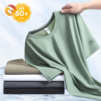 Ensemble de vêtements de sport pour homme personnalisé, chemise décontractée unie, short 3 pièces, ensemble de shorts, spandex/nylon, anti-UV, séchage rapide