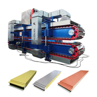 Ligne de production entièrement automatique et continue de panneaux sandwich en PU