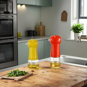 Preço de fábrica ABS + PP + Alto Vidro De Borosilicato Fácil Cozinhar Cozinha Óleo De Cozinha Spray Garrafa 150ML Pulverizador De Óleo Elétrico - Product Image 1