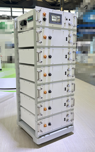 Baterai LiFePO4 5,12 kWh 51.2V tegangan tinggi untuk sistem <span class=keywords><strong>3</strong></span> fase termasuk Sekring BMS bawaan dan Kit penindasan api Aerosol - Product Image 2