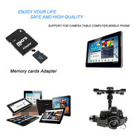 Adaptateur de carte mémoire TF Flash Carte mémoire avec adaptateur à carte