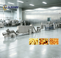 Ligne de production multifonctionnelle de snacks extrudés soufflés, équipement de traitement par extrusion pour la fabrication de snacks au riz, de guoba et de maïs