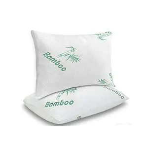 Hot Sale 1 Pack Comfortable Hotel Polyester Bamboo Pillow For Bedding