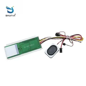 Espelho de banheiro inteligente dc 12v, sensor singlebond led com regulação do toque do interruptor para operação por voz