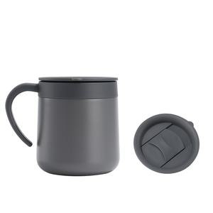 Tasse thermos moderne en acier inoxydable 304 nouvelle poignée de tasse de bureau portable transfrontalière Mini tasse à café simple pour cadeaux d'affaires chauds - Product Image 5