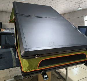 NUEVO Diseño de Carpa de Techo Rígida de Aluminio para Auto, Impermeable, para las Cuatro Estaciones, Portátil para 4 Personas, para SUV VG-RTT13, Diseño para las Cuatro Estaciones - Product Image 6
