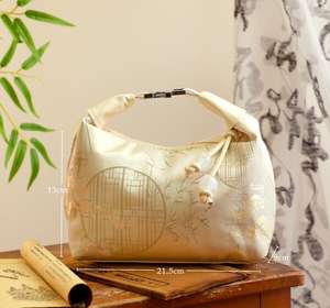 New Luxury Women <b>Handbag</b> Wedding Favor Gift Bag Souvenir <b>Unique</b> Wedding Hand Carry Bag Chinese Style Crossbody Bag - Product Image 2
