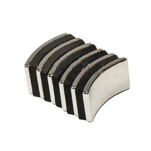 Imanes de <span class=keywords><strong>neodimio</strong></span> de arco para volante de inercia, montaje de Rotor plano certificado personalizado, venta al por mayor - Product Image 1