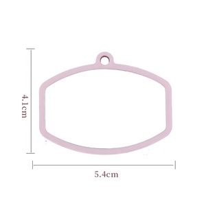 Mini-miroirs de maquillage portables, petits miroirs <span class=keywords><strong>porte</strong></span>-clés à suspendre, cadre en plastique, en stock - Product Image 5
