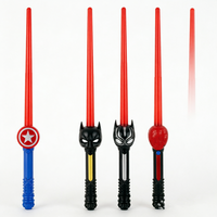 Épées LED Lumineuses de Super-héros de Dessin Animé en Gros, Jouets d'Épée pour Enfants, Jouets Lumineux de Cosplay pour Fêtes, Épée Lumineuse LED Colorée pour la Nuit