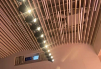 Projecteur LED COB à zoom manuel LEAHUA, blanc chaud 3000K, étanche IP54, 100W, pour émissions télévisées et théâtre