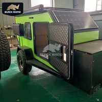 Kit de camping-car miniature traditionnel pour vélo avec entretien du véhicule, camping-car, caravane de voyage