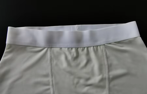 Özel erkek nefes beyaz klasik örme Logo Polyester süblimasyon baksır şort baskılı külot - Product Image 6