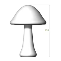 Champignon Gonflables Éclairage Led Extérieur Champignon Gonflable Coloré pour Décoration