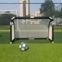 Filet de but de football portable pour enfants, petit filet de football de 4 pieds, pliable avec clip, en vente