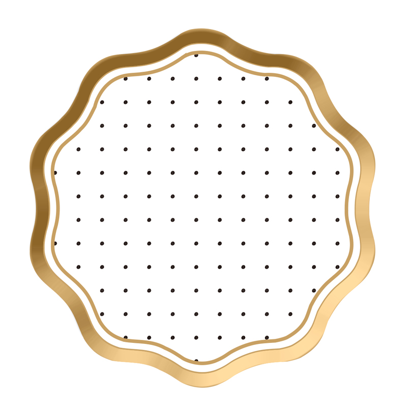 Plato de 9 pulgadas * 8 unidades