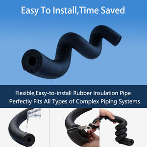 Tuyau d'isolation en mousse de caoutchouc PVC NBR moderne pour usage industriel et résidentiel, pour l'isolation <span class=keywords><strong>thermique</strong></span> - Product Image 3