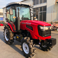 Prix des tracteurs chinois 4x4 Diesel agricole 100 ch 4 roues motrices Diesel petit tracteur diesel chinois Mini 4x4 Tracteurs agricoles