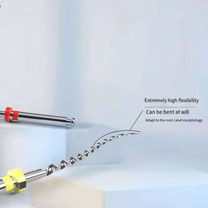 Tính linh hoạt tuyệt vời chống gãy điện Niken Titan tập tin quay cho kênh gốc phụ kiện thiết bị trị liệu bằng miệng - Product Image 2