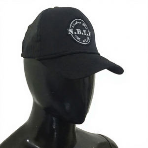 Premium Quality 2025 Vintage Lace <b>Baseball</b> <b>Cap</b> <b>Black</b> Multi Panel Breathable Waterproof Outdoor Trendy with Custom Brand Logo - Product Image 1