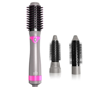 Enderezador portátil <span class=keywords><strong>cabello</strong></span> pincel seco rápido rizador <span class=keywords><strong>de</strong></span> pelo <span class=keywords><strong>de</strong></span> secador <span class=keywords><strong>de</strong></span> pelo con peine Nova giratorio 3 en 1 <span class=keywords><strong>de</strong></span> aire caliente cepillo - Product Image 2