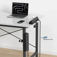 Multiprise de bureau à fixation sur bureau Anker Edge Mount, 3 prises CA, station de charge rapide Type-C, prise murale robuste pour bureau