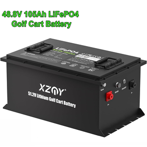48V 105Ah LiFePO4 Golf Arabası Akü Şarj Cihazı 48V 72V 96V 100Ah 200Ah 300Ah Uzaktan Kumandalı Elektrikli Golf Arabası Lityum Akü - Product Image 1