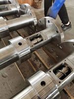 Vis et baril bimétalliques à grande vitesse de haute qualité pour la machine d'extrudeuse de film de LDPE de HDPE