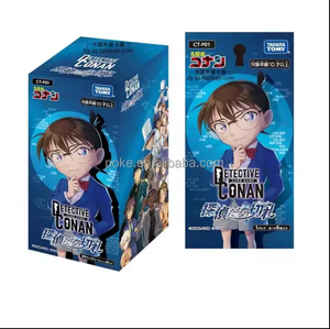 <span class=keywords><strong>Takara</strong></span> <span class=keywords><strong>tomy</strong></span> CT-P01 détective Conan carte Collection japonaise détectives ultimes jouets rares personnage Anime ctp01 Conan TCG carte - Product Image 3